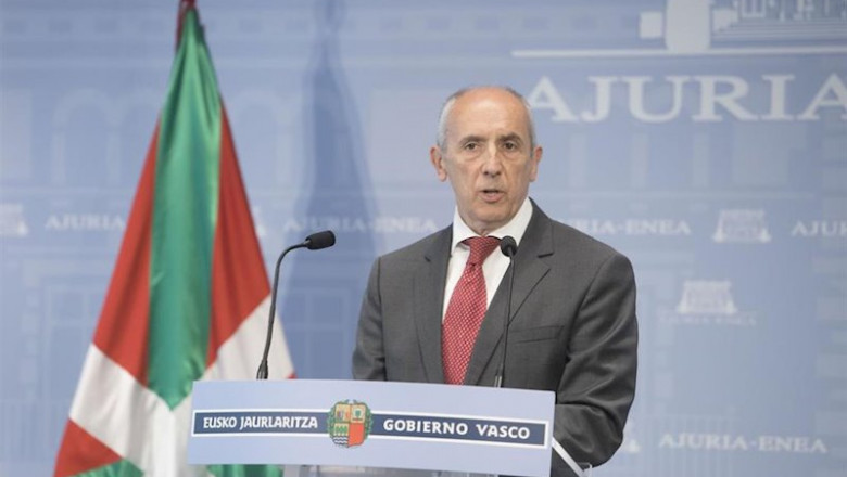 ep el portavoz del gobierno vasco josu erkoreka en comparecencia de prensa