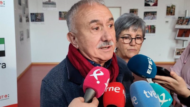 ep el secretario general de ugt extremadura pepe alvarez en declaraciones a los medios en merida ep el secretario general de ugt extremadura pepe alvarez en declaraciones a los medios en merida