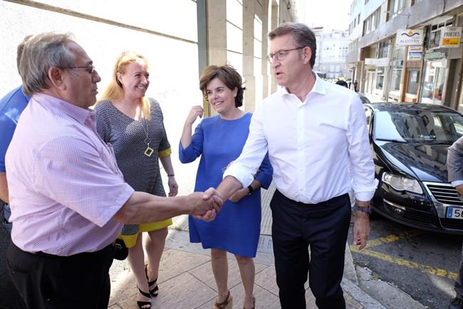 Feijóo y Soraya en Pontevedra, campaña del Congreso del PP | PPDEGALICIA ep feijoosorayapontevedra campanacongresopp