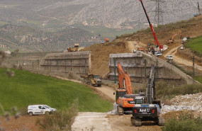 ep imagen de las obras de emergencias sobre el talud que se vio gravemente afectado por el pasado ep imagen de las obras de emergencias sobre el talud que se vio gravemente afectado por el pasado