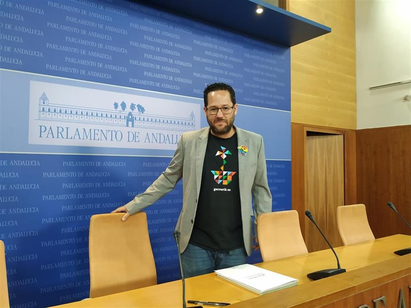 ep jose ignacio garcia portavoz adjunto de adelante andalucia en una foto de archivo