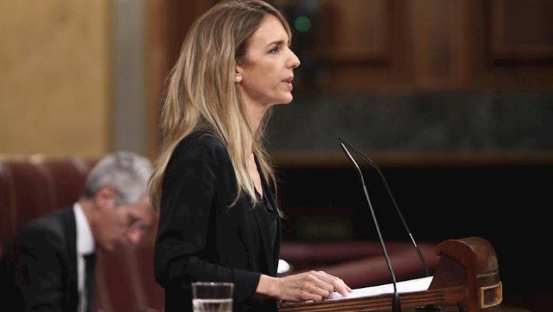 La portavoz del Grupo Popular en el Congreso de los Diputados, Cayetana Álvarez de Toledo, en la sesión de control al Gobierno. En Madrid, a 27 de mayo de 2020. | Eduardo Parra - Europa Press ep la portavoz del grupo popular en el congreso de los diputados cayetana alvarez de toledo en la
