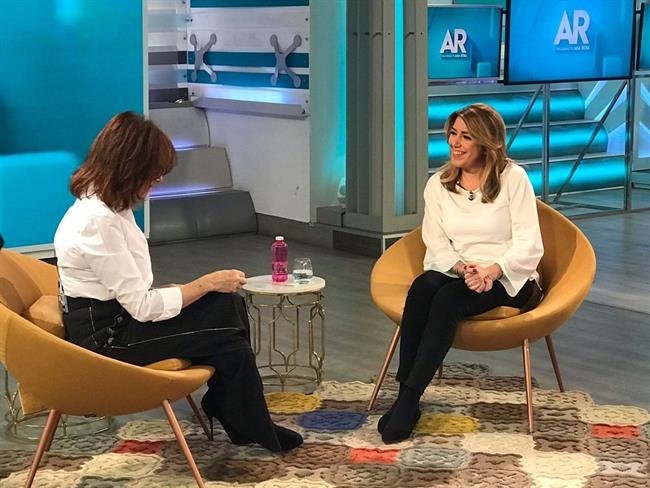La presidenta de la Junta de Andalucía, Susana Díaz, entrevistada en Tele 5 | JUNTA DE ANDALUCÍA ep la presidentala juntaandalucia susana diaz entrevistadatele 5