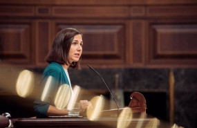 ep la secretaria general de podemos ione belarra interviene durante un pleno en el congreso de los