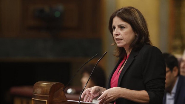 ep la vicesecretaria generalpsoeportavozpartidocongreso adriana lastra interviene durantesegunda sesiondebateinvestiduracandidato socialistala presidenciagobierno