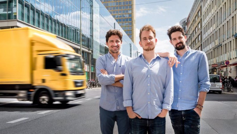 Luis Bardají, Gabor Balogh y Ramón Castro, fundadores de Trucksters | Europa Press ep luis bardaji gabor balogh y ramon castro fundadores de trucksters