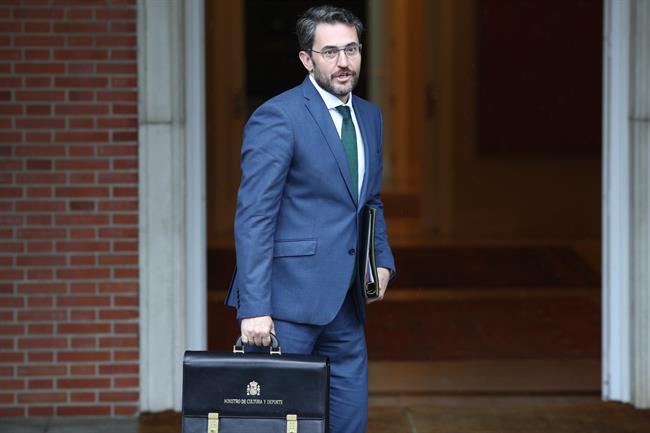 ep maxim huerta ministroculturadeporte llegasu primer consejo