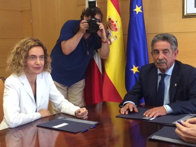 Meritxell Batet y Miguel Ángel Revilla | Europa Press ep meritxell batetmiguel angel revilla