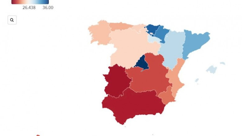 ep pib per capita en 2019 por comunidades autonomas ine