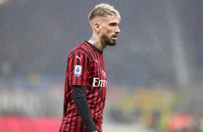 ep samu castillejo en un partido con el milan