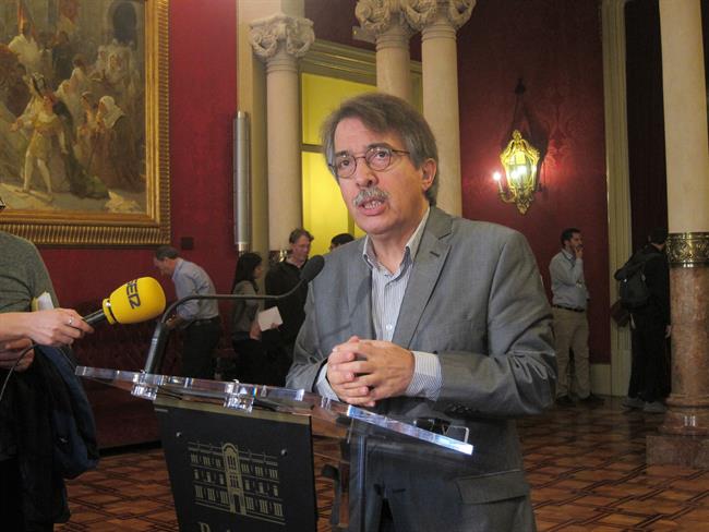 Xavier Pericay en los pasillos del Parlament | EUROPA PRESS ep xavier pericaylos pasillosparlament