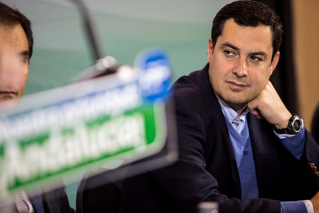 Juan Manuel Moreno Bonilla, AndalucÃƒÂ­a, PP