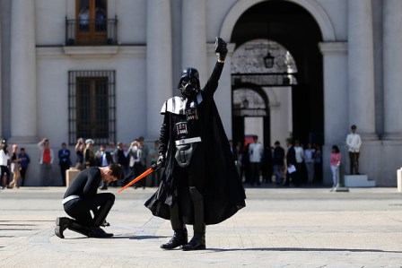 darth vader chile la moneda star wars