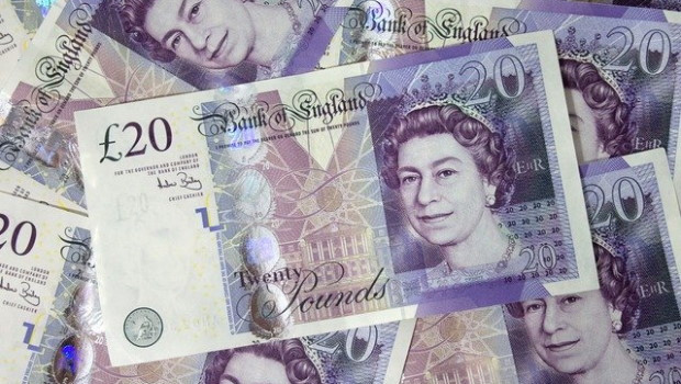 dl finance pounds sterling money banknote finance