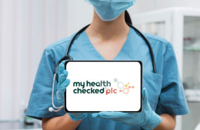 dl myhealthchecked aim testing covid 19 swab rapid coronavirus my health checked logo dl myhealthchecked aim testing covid 19 swab rapid coronavirus my health checked logo