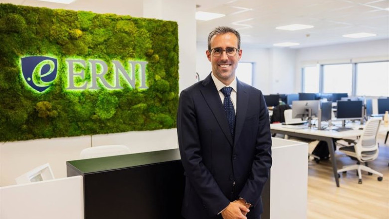 Albert Alsina, director general de ERNI en España, en la sede de la compañía en Madrid. | ERNI ep albert alsina director general de erni en espana en la sede de la compania en madrid