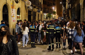 ep ambiente en las calles de salamanca cuando se cumple una semana de las masivas concentraciones de