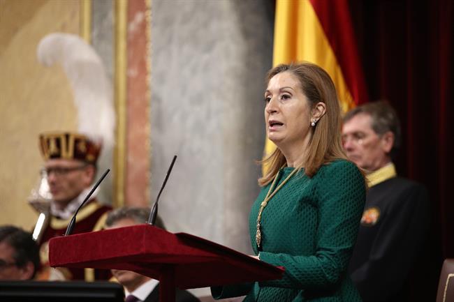Ana Pastor antes del discurso de Mauricio Macri en el Congreso | EUROPA PRESS ep ana pastordel discursomauricio macricongreso