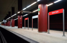 ep archivo   estacion de getafe centro en la linea c4 de cercanias madrid a 15 de julio de 2021 en
