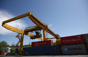 ep archivo   estacion de mercancias abronigal a 7 de abril de 2021 en madrid espana el gigantesco