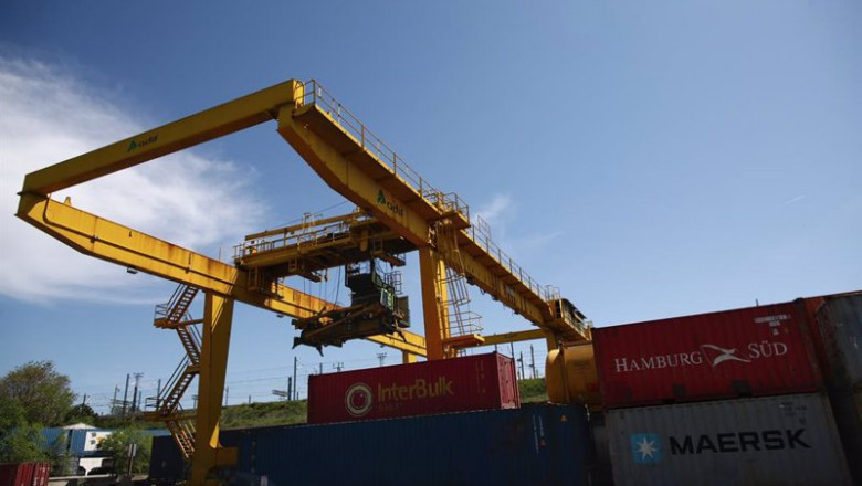 ep archivo   estacion de mercancias abronigal a 7 de abril de 2021 en madrid espana el gigantesco