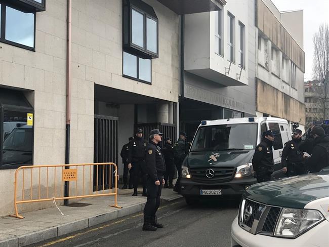 El autor confeso de la muerte de Diana Quer, el Chicle, en el juzgado. | EUROPA PRESS ep autor confesola muertediana quer chicle enjuzgado
