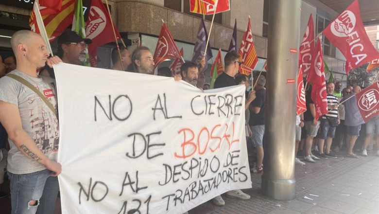 ep concentracion sindical ante el sama con motivo de la negociacion del ere de la factoria de bosal ep concentracion sindical ante el sama con motivo de la negociacion del ere de la factoria de bosal