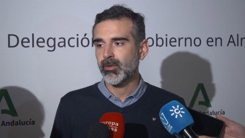 El consejero de Agricultura, Pesca, Agua y Desarrollo Rural, Ramón Fernández-Pacheco, en declaraciones a los medios. | JUNTA DE ANDALUCÍA ep el consejero de agricultura pesca agua y desarrollo rural ramon fernandez pacheco en