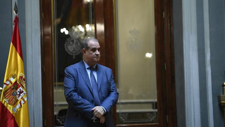 El director general de la Policía Nacional, Francisco Pardo Piqueras, durante un acto de condecoraciones en 2019 | Óscar Cañas - Europa Press - Archivo ep el director general de la policia nacional francisco pardo piqueras durante un acto de