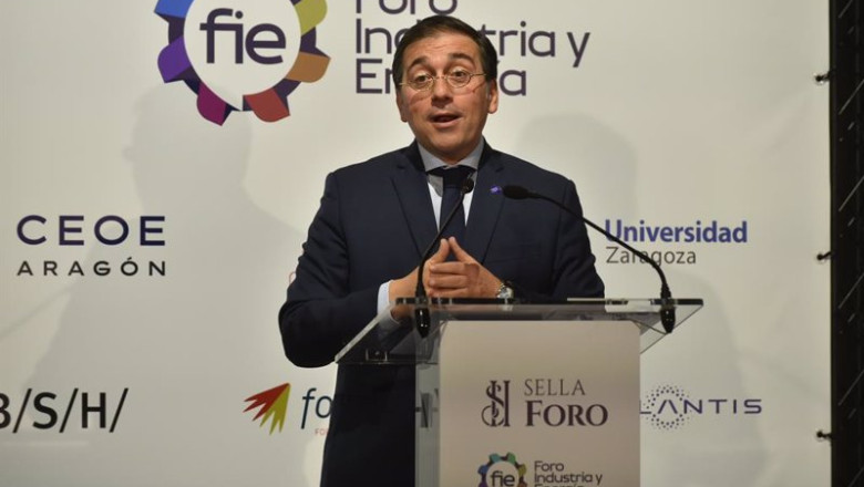 ep el ministro de asuntos exteriores jose manuel albares en el foro sella de industria y energia ep el ministro de asuntos exteriores jose manuel albares en el foro sella de industria y energia