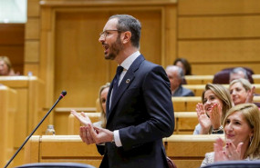 ep el portavoz del pp en el senado javier maroto durante la sesion de control al gobierno en el
