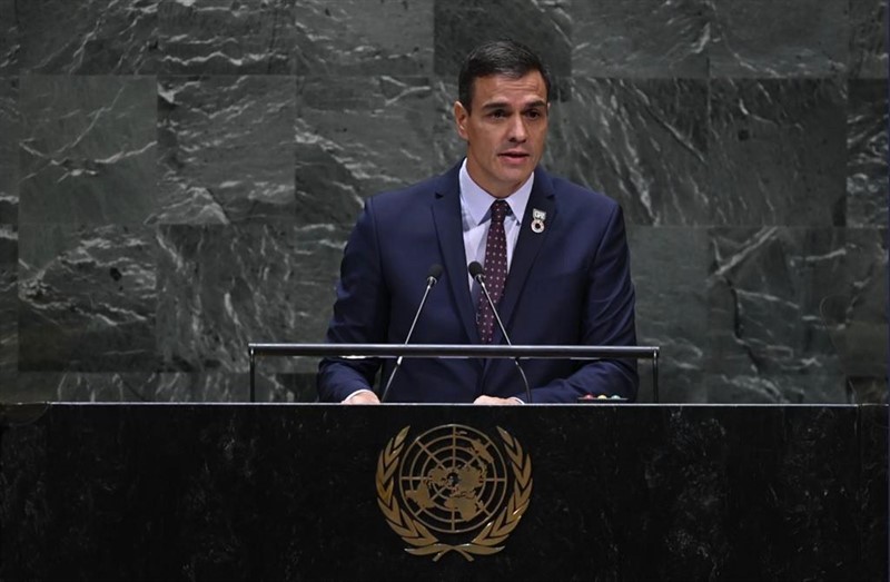 ep el presidente del gobierno pedro sanchez en su discurso ante la onu