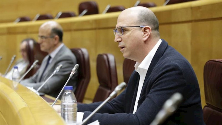 El senador de Teruel Existe, Joaquín Egea. | TERUEL EXISTE ep el senador de teruel existe joaquin egea