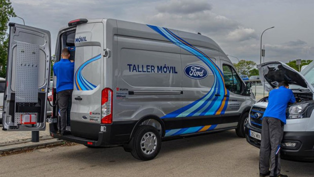 ep ford aumenta su servicio de taller movil a 13 paises europeos para mejorar la productividad de