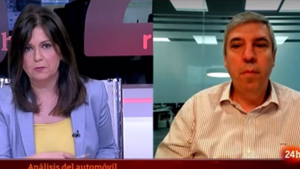 ep jose vicente de los mozos en una entrevista en el canal 24h de rtve