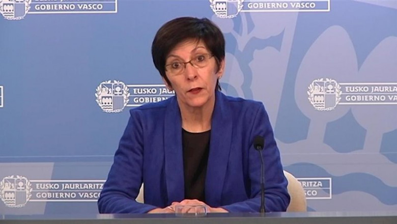 La consejera de Seguridad del Gobierno Vasco, Estefanía Beltrán de Heredia. | IREKIA ep la consejera de seguridad del gobierno vasco estefania beltran de heredia