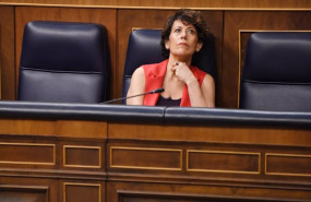 ep la ministra de inclusion elma siaz durante una sesion de control al gobierno en el congreso de