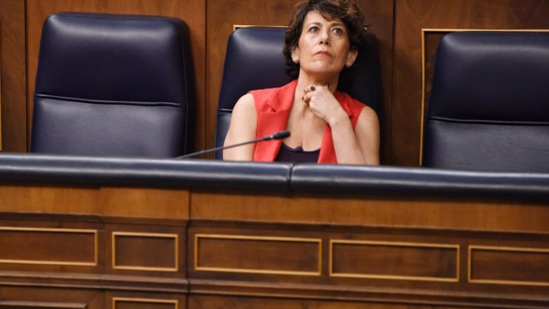 ep la ministra de inclusion elma siaz durante una sesion de control al gobierno en el congreso de ep la ministra de inclusion elma siaz durante una sesion de control al gobierno en el congreso de