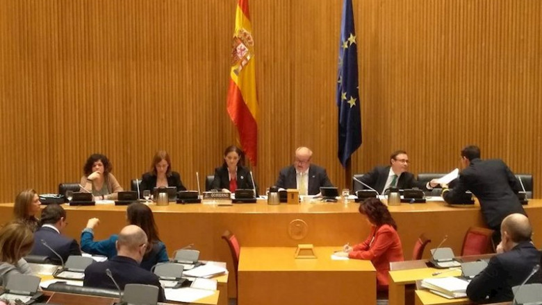 ep la ministra de industria comercio y turismo reyes maroto en lacomision del congreso para