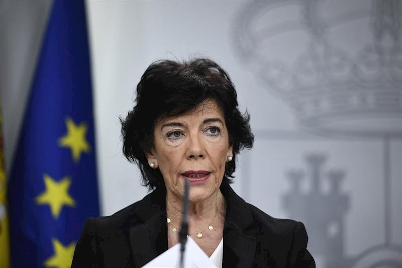 ep la ministra portavoz en funciones isabel celaa tras el consejo de ministros en moncloa
