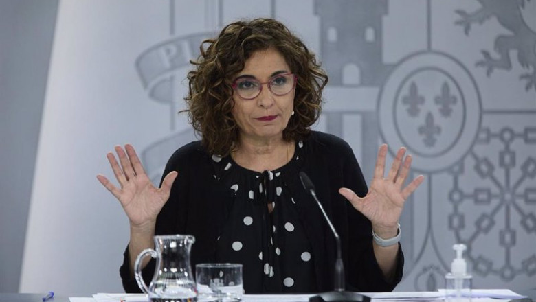 La ministra portavoz y ministra de Hacienda, María Jesús Montero. | EUROPA PRESS/J. Hellín. POOL - Europa Press ep la ministra portavoz y ministra de hacienda maria jesus montero 20210429114908