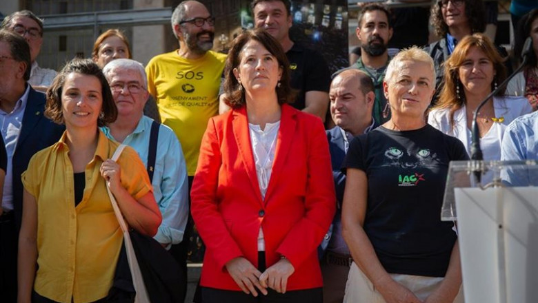David Zorrakino - Europa Press ep la presidenta de la anc asamblea nacional catalana elisenda paluzie centro durante el acto de