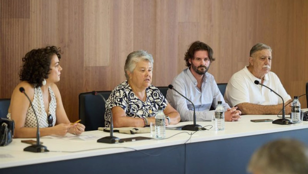 ep la presidenta de la asociacion pilar vera 2i durante una rueda de prensa con motivo del 16
