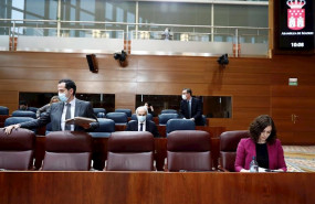 ep la presidenta de la comunidad de madrid isabel diaz ayuso y su vicepresidente ignacio aguado