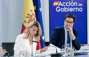 ep la vicepresidenta segunda y ministra de trabajo y economia social yolanda diaz y el ministro para