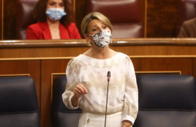 ep la vicepresidenta tercera y ministra de trabajo y economia yolanda diaz en el congreso