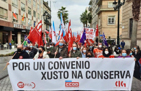 ep manifestacion en vigo de los trabajadores del sector de la conserva