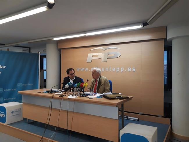 Margallo (dcha) junto a Joaquín Albaladejo, este lunes | EUROPA PRESS ep margallo dcha juntojoaquin albaladejo este lunes