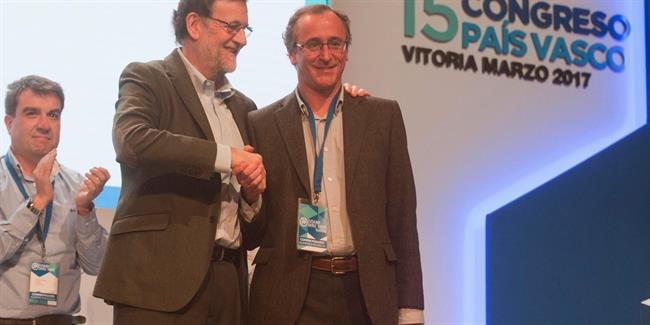 Mariano Rajoy y Alfonso Alonso | PP ep mariano rajoyalfonso alonso