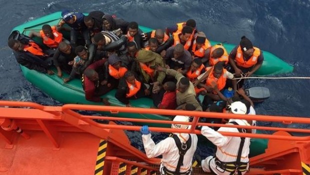 ep migrantes rescatadossalvamento maritimo